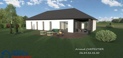 Programme terrain + maison à Carvin en Pas-de-Calais (62) de 135 m² à vendre au prix de 316100€ - 2