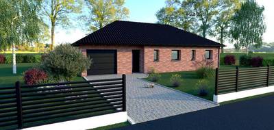 Programme terrain + maison à Wierre-Effroy en Pas-de-Calais (62) de 95 m² à vendre au prix de 263670€ - 1