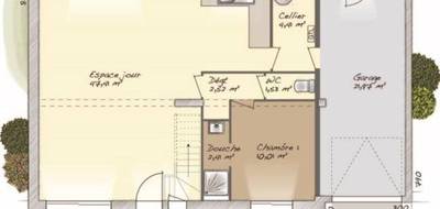 Programme terrain + maison à Rouge-Perriers en Eure (27) de 100 m² à vendre au prix de 247000€ - 4