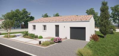 Programme terrain + maison à Barbezieux-Saint-Hilaire en Charente (16) de 70 m² à vendre au prix de 212000€ - 1