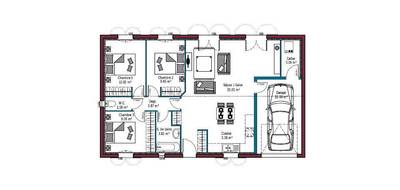 Programme terrain + maison à Beauvais-sur-Matha en Charente-Maritime (17) de 80 m² à vendre au prix de 173800€ - 3