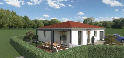 Programme terrain + maison à Montrevel-en-Bresse en Ain (01) de 86 m² à vendre au prix de 268500€ - 1