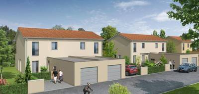 Programme terrain + maison à Pont-de-Chéruy en Isère (38) de 102 m² à vendre au prix de 261600€ - 2