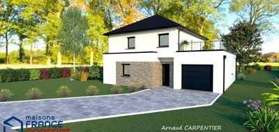 Programme terrain + maison à Givenchy-en-Gohelle en Pas-de-Calais (62) de 115 m² à vendre au prix de 375045€ - 2