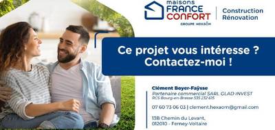 Programme terrain + maison à Crozet en Ain (01) de 100 m² à vendre au prix de 557000€ - 4