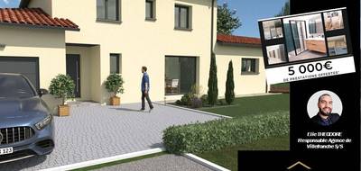 Programme terrain + maison à Saint-Julien en Rhône (69) de 130 m² à vendre au prix de 512000€ - 1