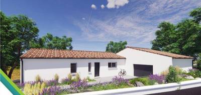 Programme terrain + maison à Saint-Germain-de-Montbron en Charente (16) de 130 m² à vendre au prix de 355200€ - 1