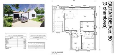 Programme terrain + maison à Mareuil-sur-Lay-Dissais en Vendée (85) de 80 m² à vendre au prix de 193500€ - 3