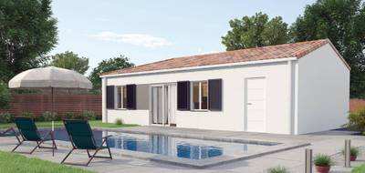 Programme terrain + maison à Benon en Charente-Maritime (17) de 90 m² à vendre au prix de 221309€ - 2