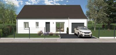 Programme terrain + maison à Mosnes en Indre-et-Loire (37) de 81 m² à vendre au prix de 240248€ - 2