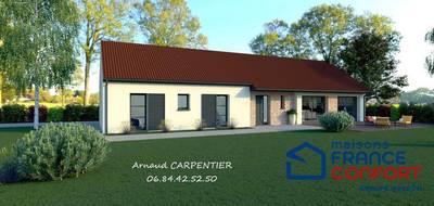 Programme terrain + maison à Haute-Avesnes en Pas-de-Calais (62) de 110 m² à vendre au prix de 269957€ - 1