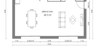 Programme terrain + maison à Montauroux en Var (83) de 90 m² à vendre au prix de 395000€ - 3