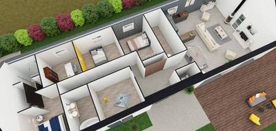 Programme terrain + maison à Beuvry en Pas-de-Calais (62) de 141 m² à vendre au prix de 320000€ - 3