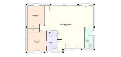 Programme terrain + maison à Chenonceaux en Indre-et-Loire (37) de 85 m² à vendre au prix de 229750€ - 3