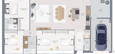Programme terrain + maison à Pronleroy en Oise (60) de 110 m² à vendre au prix de 257000€ - 4
