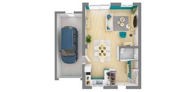 Programme terrain + maison à Veules-les-Roses en Seine-Maritime (76) de 80 m² à vendre au prix de 207361€ - 4