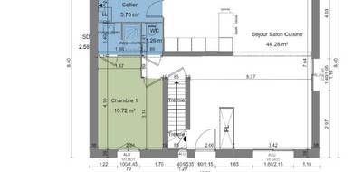 Programme terrain + maison à Montlhéry en Essonne (91) de 130 m² à vendre au prix de 431000€ - 4