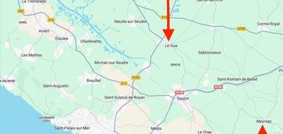Terrain seul à Saint-Porchaire en Charente-Maritime (17) de 673 m² à vendre au prix de 66000€ - 2