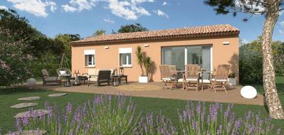 Programme terrain + maison à Rocbaron en Var (83) de 77 m² à vendre au prix de 256000€ - 1