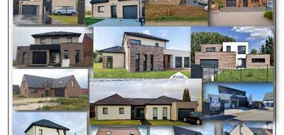 Programme terrain + maison à Pont-à-Marcq en Nord (59) de 120 m² à vendre au prix de 397988€ - 2