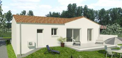 Programme terrain + maison à Saint-Germain-de-Montbron en Charente (16) de 90 m² à vendre au prix de 204900€ - 2