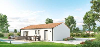 Programme terrain + maison à Saint-Hilaire-de-Clisson en Loire-Atlantique (44) de 80 m² à vendre au prix de 322403€ - 2