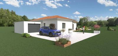 Programme terrain + maison à Mizérieux en Loire (42) de 115 m² à vendre au prix de 269200€ - 2