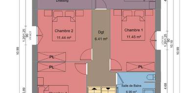 Programme terrain + maison à Annecy en Haute-Savoie (74) de 120 m² à vendre au prix de 627900€ - 4