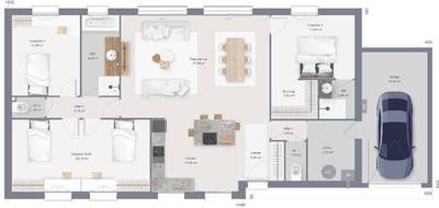 Programme terrain + maison à Romilly-sur-Seine en Aube (10) de 120 m² à vendre au prix de 266000€ - 4
