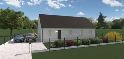 Programme terrain + maison à Chambourg-sur-Indre en Indre-et-Loire (37) de 104 m² à vendre au prix de 205000€ - 1