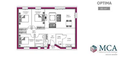 Programme terrain + maison à Marmande en Lot-et-Garonne (47) de 90 m² à vendre au prix de 196500€ - 3