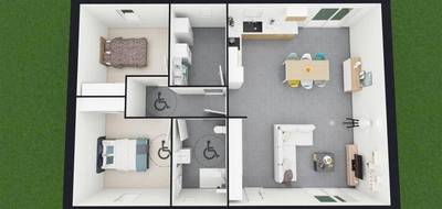Programme terrain + maison à Saint-Quentin-sur-Indrois en Indre-et-Loire (37) de 80 m² à vendre au prix de 183000€ - 3