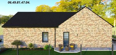 Programme terrain + maison à Roost-Warendin en Nord (59) de 106 m² à vendre au prix de 296830€ - 2