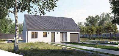 Programme terrain + maison à Diou en Allier (03) de 76 m² à vendre au prix de 160475€ - 1