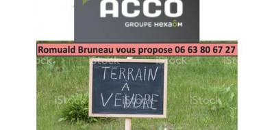 Terrain seul à Saint-Porchaire en Charente-Maritime (17) de 673 m² à vendre au prix de 66000€ - 1
