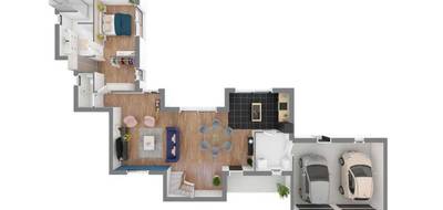 Programme terrain + maison à Bazas en Gironde (33) de 124 m² à vendre au prix de 371500€ - 3
