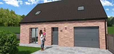 Programme terrain + maison à Brebières en Pas-de-Calais (62) de 92 m² à vendre au prix de 253000€ - 1