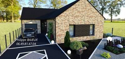 Programme terrain + maison à Roost-Warendin en Nord (59) de 106 m² à vendre au prix de 296830€ - 1