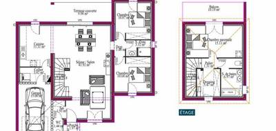 Programme terrain + maison à Roquefort en Lot-et-Garonne (47) de 115 m² à vendre au prix de 395000€ - 4