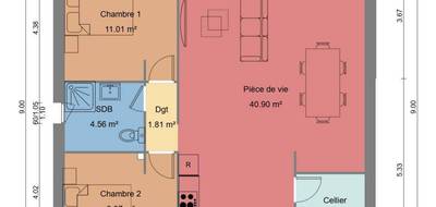 Programme terrain + maison à Poiroux en Vendée (85) de 120 m² à vendre au prix de 171000€ - 3