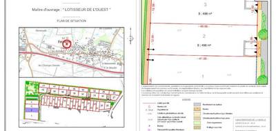 Terrain seul à Ferrières en Charente-Maritime (17) de 490 m² à vendre au prix de 90650€ - 1