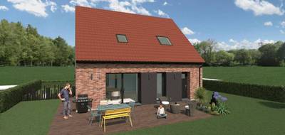 Programme terrain + maison à Fleurbaix en Pas-de-Calais (62) de 90 m² à vendre au prix de 332000€ - 3