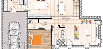 Programme terrain + maison à Erdre-en-Anjou en Maine-et-Loire (49) de 121 m² à vendre au prix de 337000€ - 4