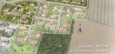 Terrain seul à Laudun-l'Ardoise en Gard (30) de 263 m² à vendre au prix de 56000€ - 3