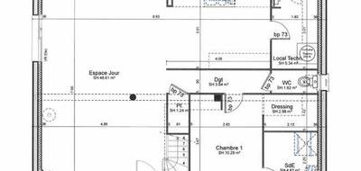 Programme terrain + maison à Bâlines en Eure (27) de 120 m² à vendre au prix de 283000€ - 4