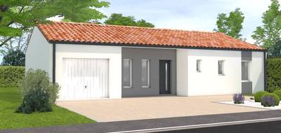 Programme terrain + maison à Sainte-Flaive-des-Loups en Vendée (85) de 80 m² à vendre au prix de 215600€ - 1