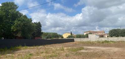 Terrain seul à Paulhan en Hérault (34) de 405 m² à vendre au prix de 109900€ - 1