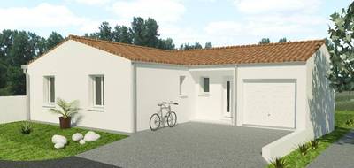 Programme terrain + maison à Saint-Germain-de-Montbron en Charente (16) de 90 m² à vendre au prix de 204900€ - 1
