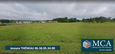 Terrain seul à Cassen en Landes (40) de 1037 m² à vendre au prix de 72590€ - 1