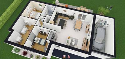 Programme terrain + maison à La Vieux-Rue en Seine-Maritime (76) de 80 m² à vendre au prix de 233781€ - 2